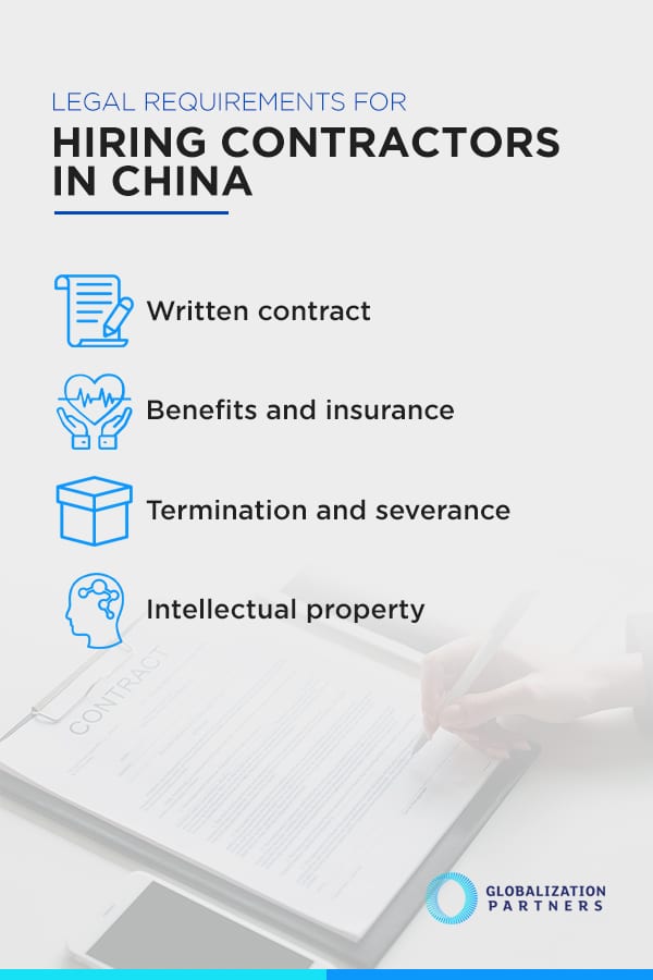 Legal requirements for hiring contractors in China