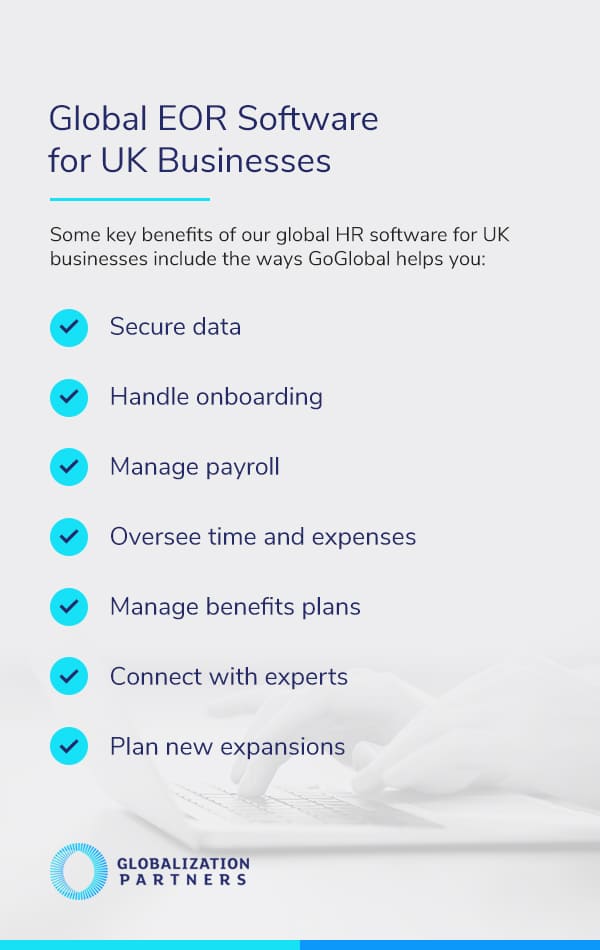 Some key benefits of our global
