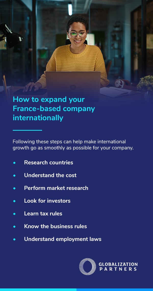 How to Expand Your France-based company Internationally.