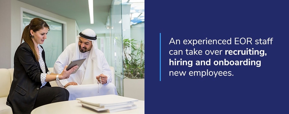 What does a company need to hire employees in Saudi Arabia?