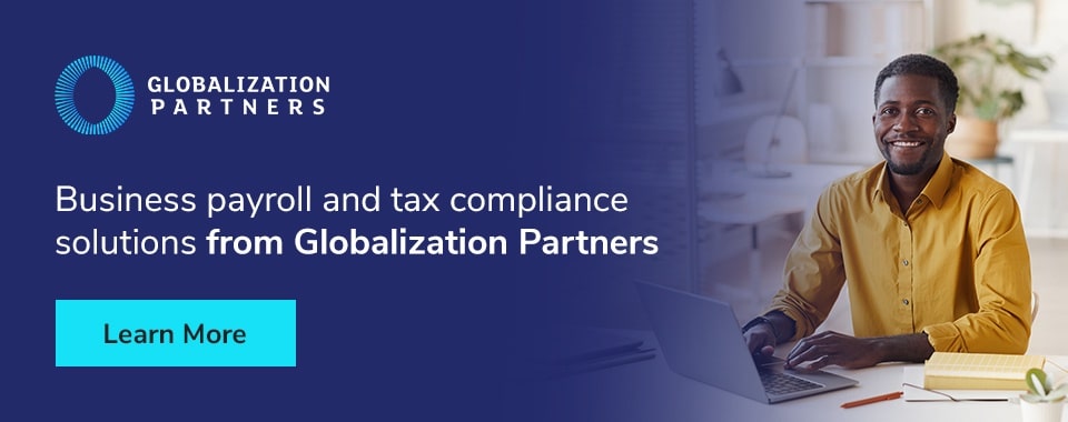 Business payroll and tax compliance solutions from Globalization Partners