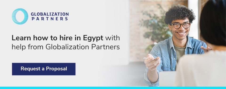 Learn how to hire in Egypt with help from Globalization Partners