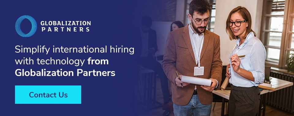 Simplify international hiring with technology from Globalization Partners