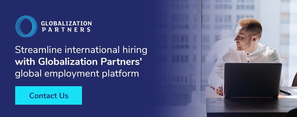 Streamline international hiring with Globalization Partners' global employment platform