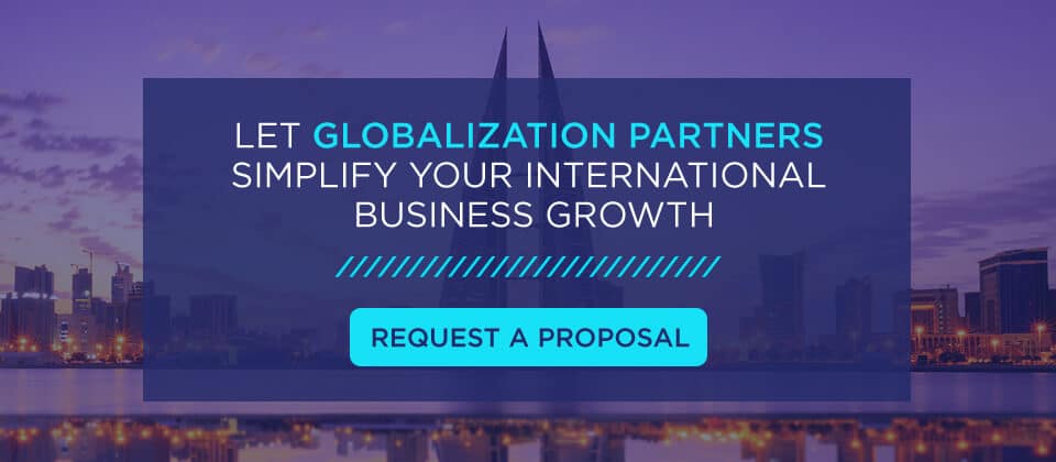 Let Globalization Partners simplify your international business growth