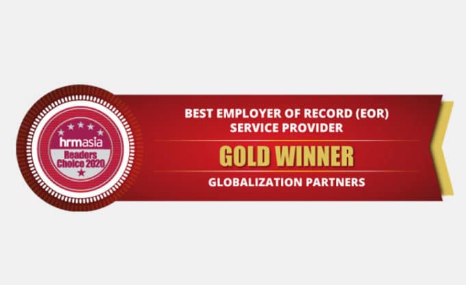 Globalization Partners Named ‘Best Employer of Record Service Provider’ in HRM Asia Readers’ Choice Awards 2020