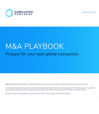 Mergers and Acquisitions Playbook Ebook