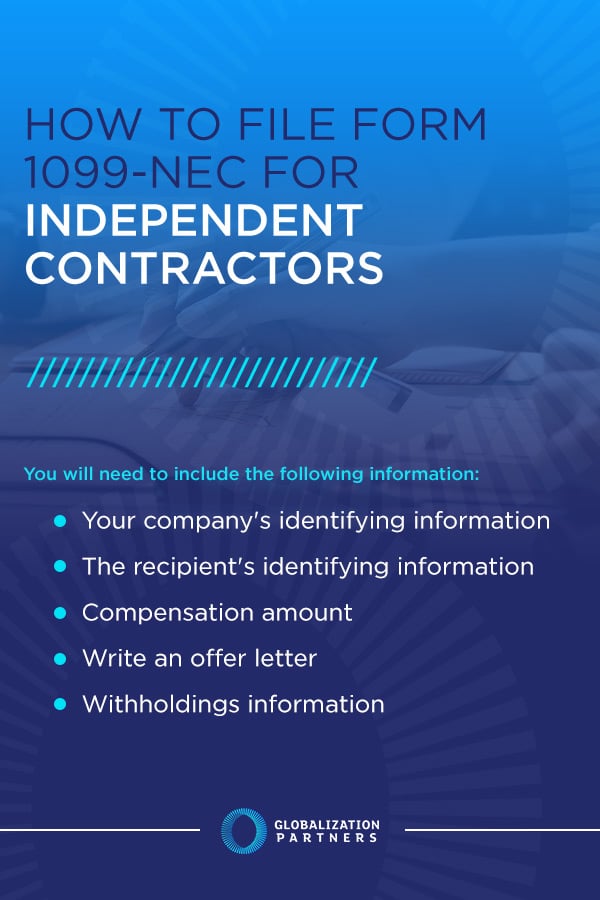 How to file Form 1099-NEC for independent contractors