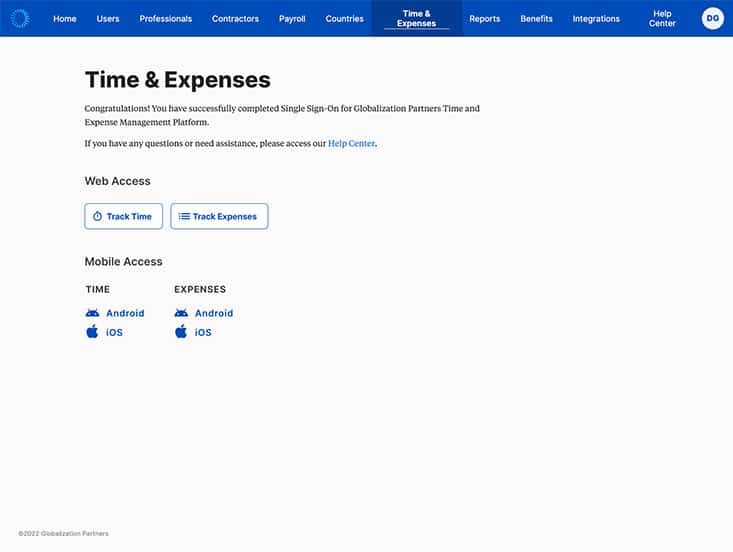 Time & Expenses - Platform