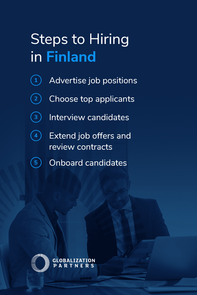 steps to hiring in finland