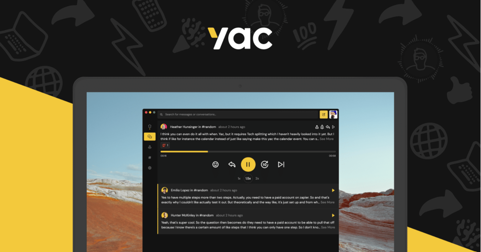 Screenshot of Yac